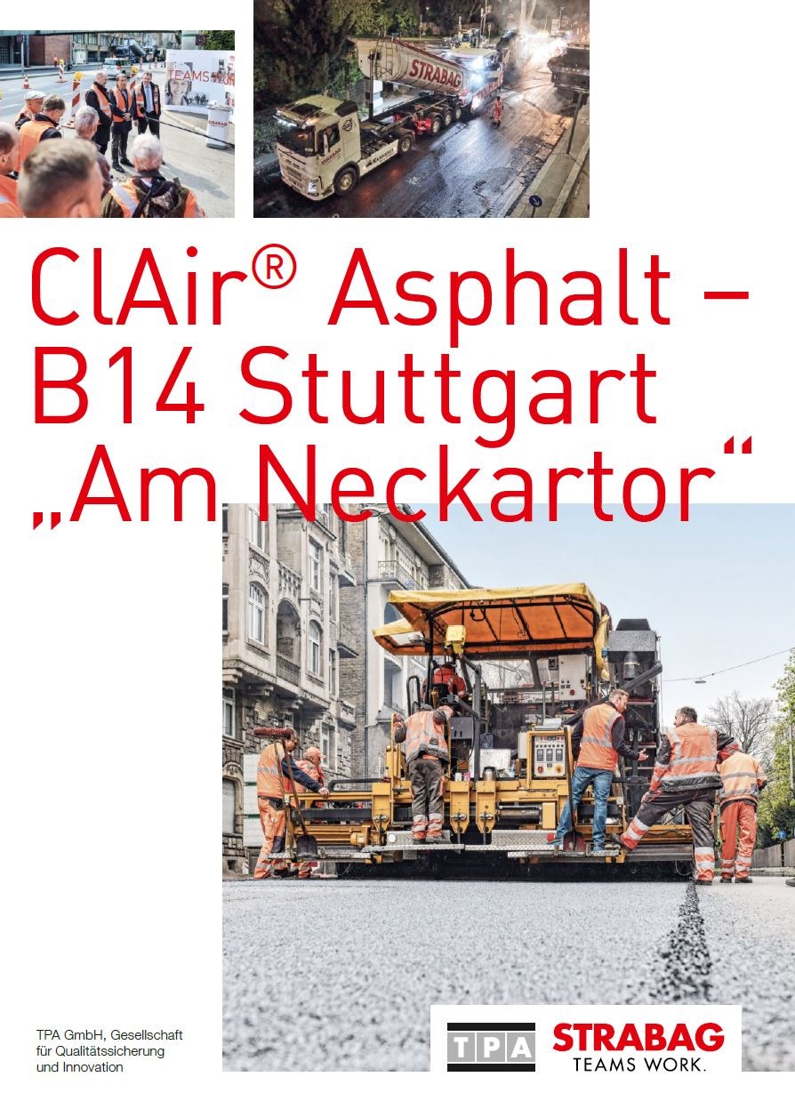 ClAir® Asphalt – B 14 Stuttgart Am Neckartor