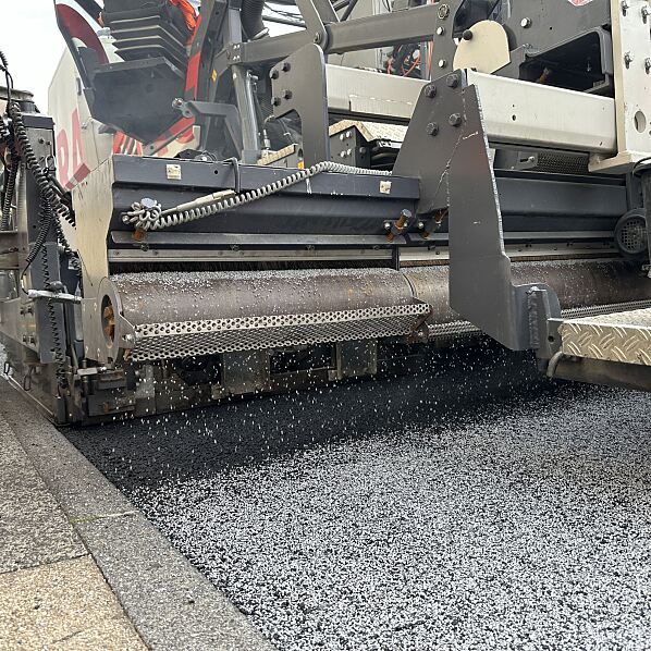 STRABAG, Clair® Asphalt-Einbau, Wuppertal