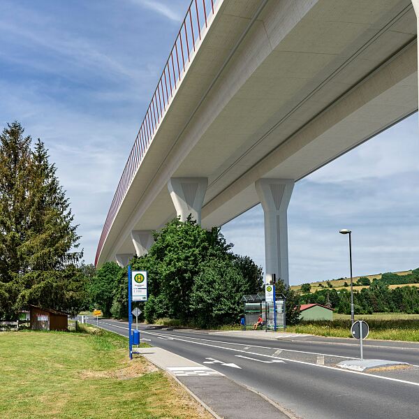 STRABAG errichtet Neubau der Talbrücke Uttrichshausen